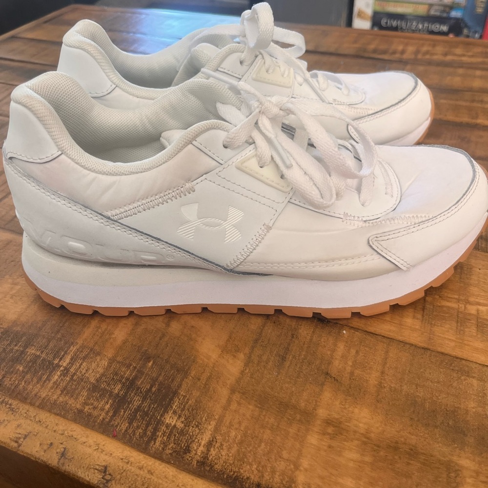 Under Armour White Essential Runner